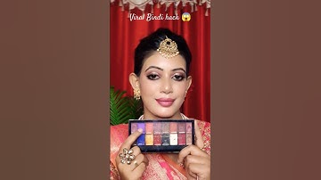 viral bindi hack 😱 lipstick hack ✅ #makeup #shorts #viralvideo #youtubeshorts #ytshorts #bindi #hack