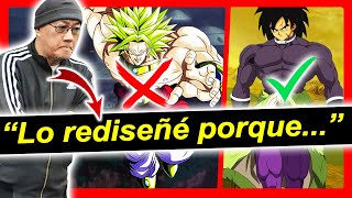 ⍟AKIRA TORIYAMA confiesa POR QUÉ y CÓMO rediseñó a BROLY para DRAGON BALL SUPER⍟