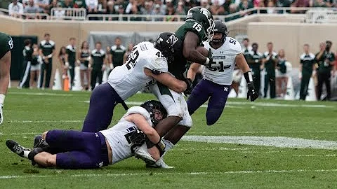 Chris Bergin Special Teams Clips Northwestern NFL ...
