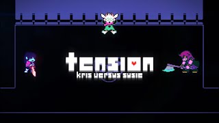 Tension - Deltarune Combat Animation (Kris VS Susie)