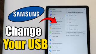 How to Change USB Configuration on Samsung Phone or Tablet (Transfer EASY!)