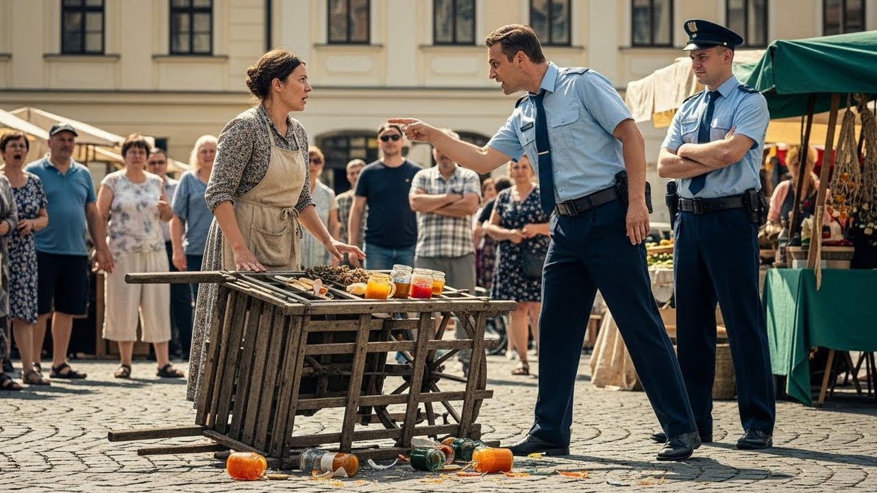 Trhovkyně - Šikanována poručíkem - Její tajemství ho dostane na kolena