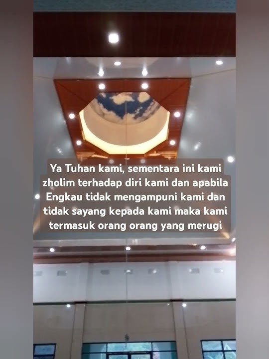 Doa memohon ampunan bertaubat atas kesalahan,,,