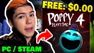 Play Poppy Playtime Chapter 4 for Free 👹 How to get Poppy Playtime Chapter 4 for FREE (PC & STEAM)