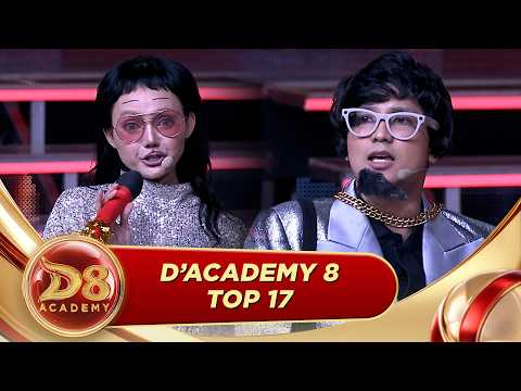 Dengar Gendang Langsung Goyang! Rina Nose & Jirayut Gak Mau Berhenti, Lucu Banget! | DA8 Top 17