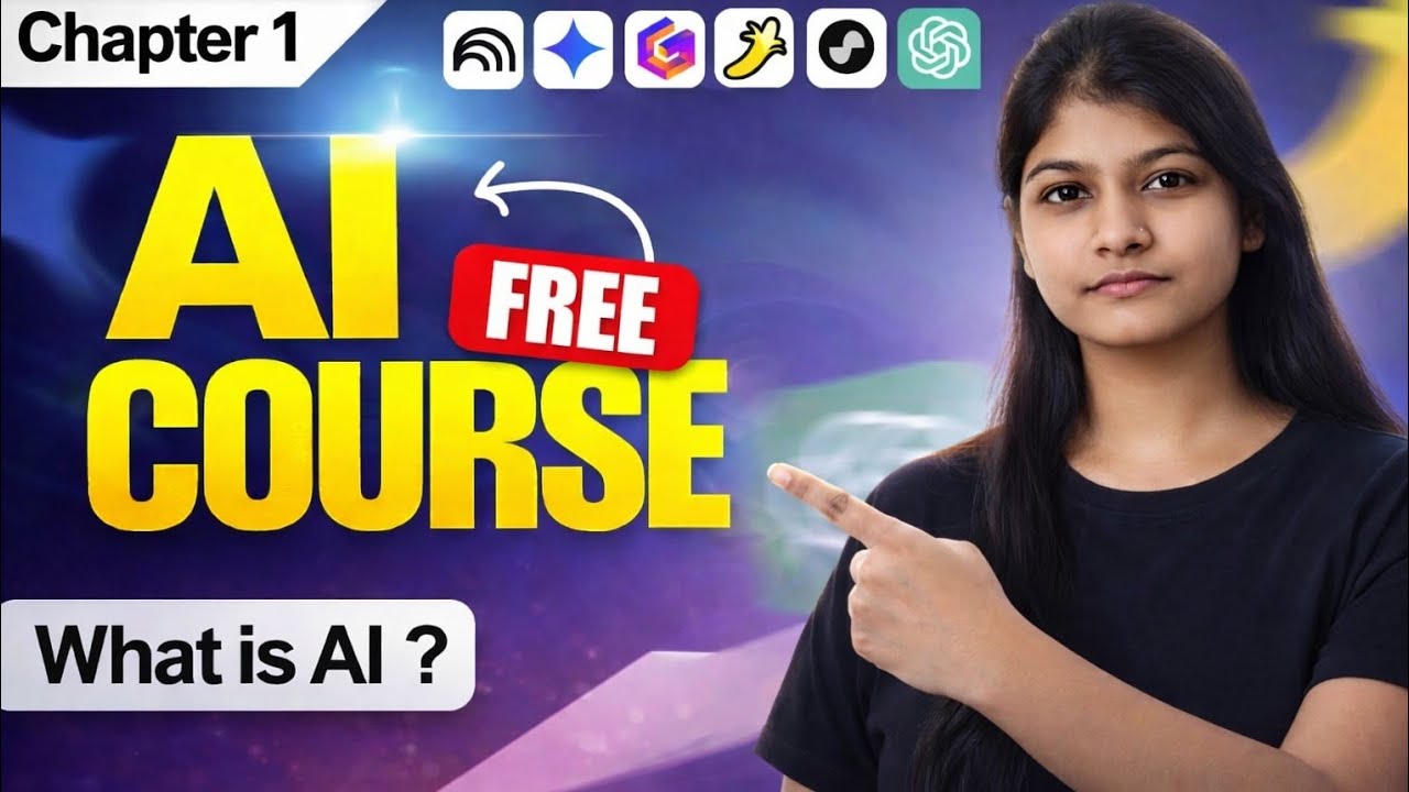 Learn AI From Scratch in 2026 | (FREE Course) | Ep.1 - YouTube