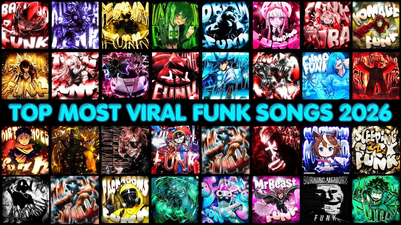 1 HOUR⚡️TOP MOST VIRAL FUNK ONLY (NOT PHONK) SONGS 2026 🎵 BEST NEW BRAZILIAN FUNK MUSIC PLAYLIST 🎵