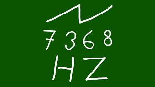 7368 hz saw