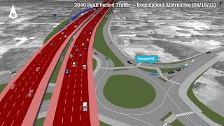 Full Proposed I-49 Traffic Model Refinement Alternative C3 Fly Thru Update