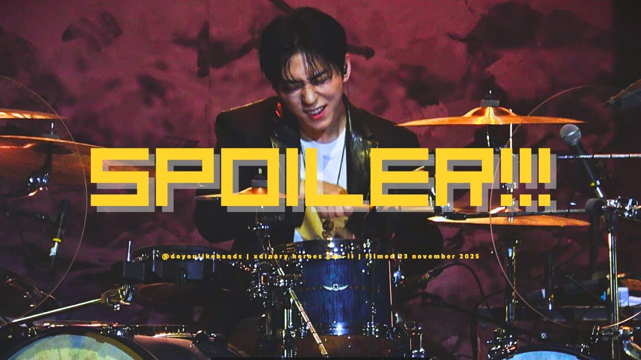 [4K] 251123 Spoiler!!! - 엑스디너리 히어로즈 건일 직캠 (Xdinary Heroes Gun-il Focus Cam)