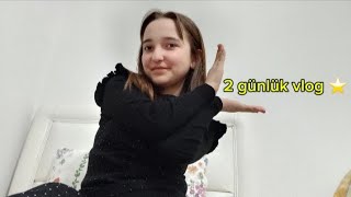 2 günlük vlog ⭐ (Salı Çarşamba) 