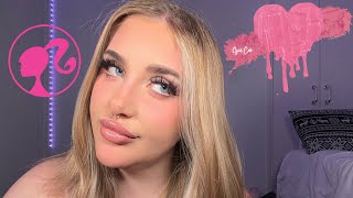 BARBIE INSPIRED PINK MAKEUP TUTORIAL‍♀