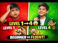 Same Story in 4 English Levels 😲 Beginner to Fluent in Minutes!