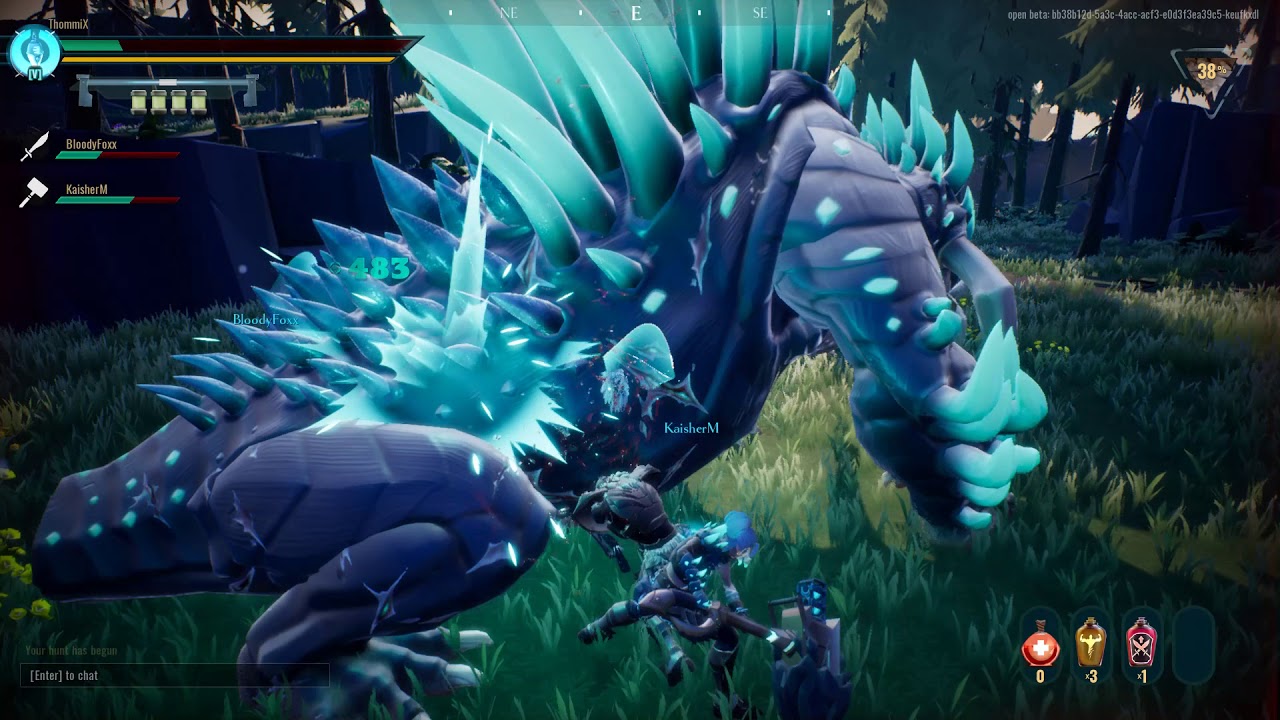 Dauntless Quillshot Hunt