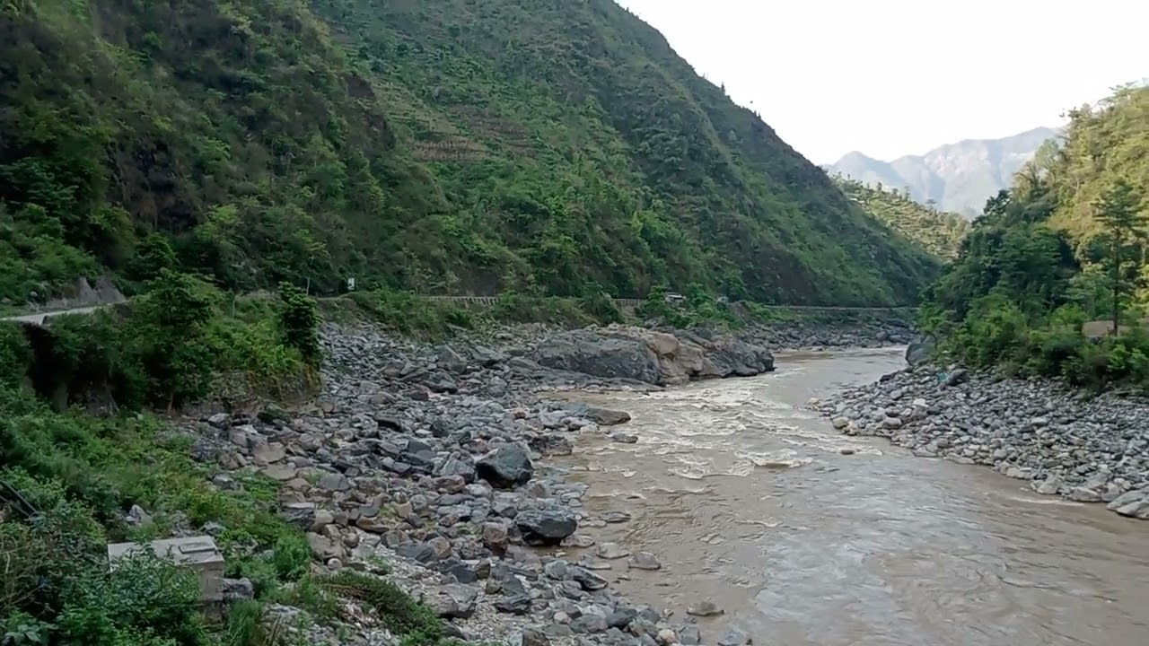 Trishuli river near Mowa Khola, Chitwan. Prithvi Highway Section.