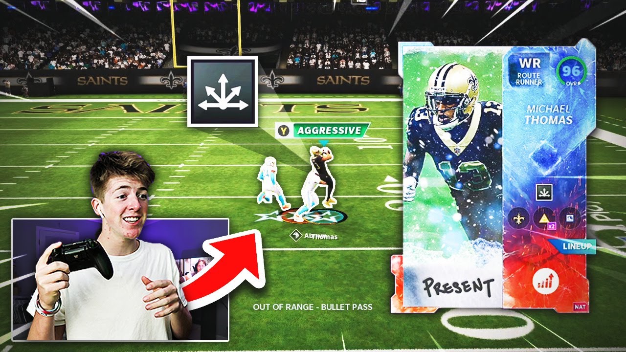*NEW* MICHAEL THOMAS With ROUTE TECHNICIAN Is OP! Saints Theme Team #39 - Madden 21 Ultimate Team