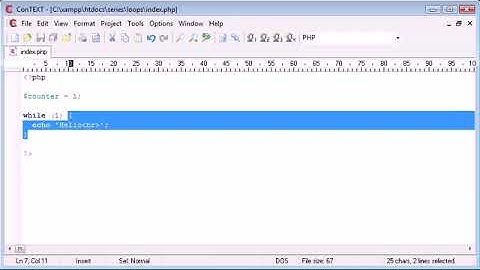 Beginner PHP Tutorial   25   while Loop