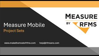 Project Sets for Measure Mobile