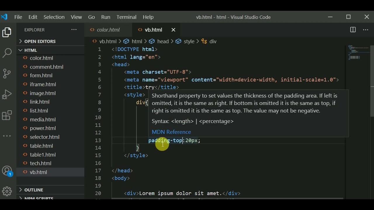 css line height padding and margin - YouTube