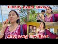 After long time im back re ke  finally exam sakiyo  sundarbinita  vlog