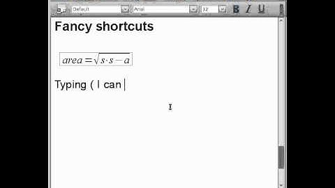 Visual Formula Editor for OpenOffice Math (Development Preview 3)