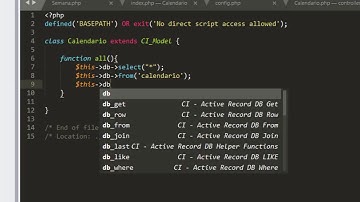 3 de 3 Fullcalendar y Codeigniter Consultar events a la base de datos vía ajax
