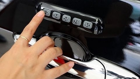 keyless entry keypad vs. keyfree touch