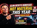 Elon Musk Just Reset Robotaxi 🚨 | Tesla’s 2026 Plan Revealed