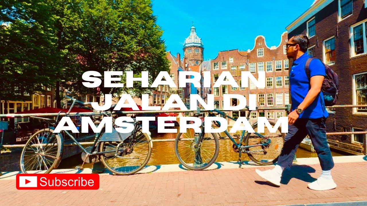 POV JALAN DI AMSTERDAM BELANDA 🇳🇱🚶 
