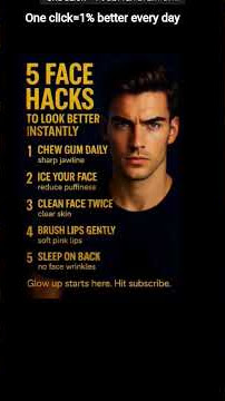 improve your looks #looks #face #skincare #smart #selfimprovement #shorts