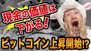 ビットコインは、ここから上がる【現金の価値がヤバい暴落】デジタル庁と菅内閣と平井卓也氏で仮想通貨の税金やブロックチェーン