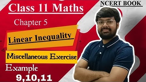Class 11 Maths chapter 5 Miscellaneous Example 9,10,11 Introduction NCERT BOOK | English Medium