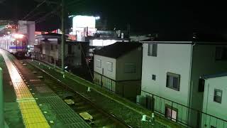 南海高野線北野田駅 1000系+8300系(1051+8315編成)快急橋本行 発車+6000系(6023+6907編成)各停河内長野行 発車