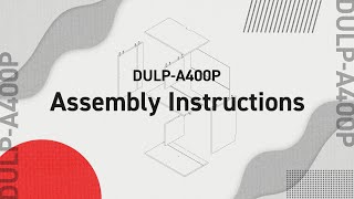 【DULP-A400P】4マスプレーヤー台 組み立て解説動画｜ディスクユニオン