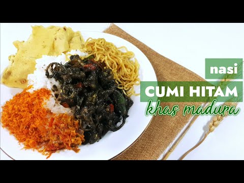 Resep Nasi Cumi Hitam