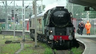 35028 Clan Line Returns To The Mainline - 18Th May 2017