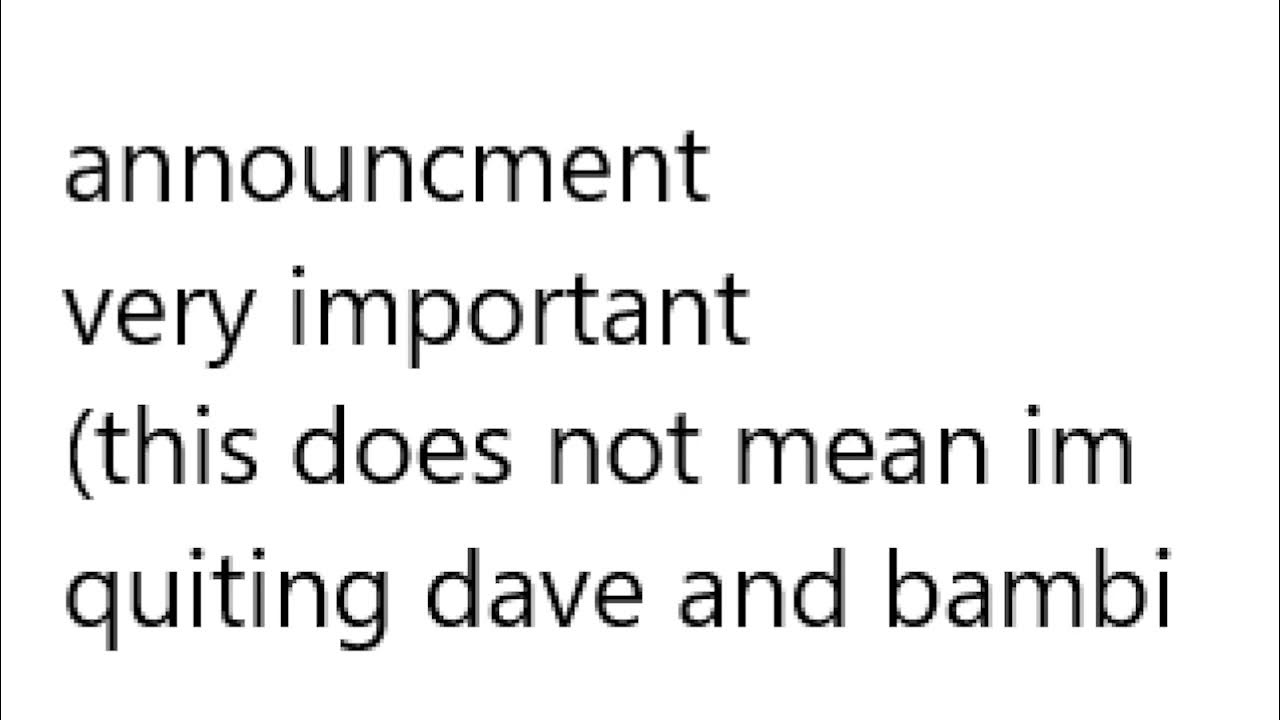 IMPORTANT this Will Make Me Post Daily Or Every 2 Days Idk YouTube important-this-will-make-me-post-daily-or-every-2-days-idk-youtube