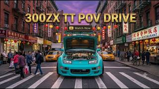 300Zx Twin Turbo Pov Drive To Nyc With The New Turbos Sounds Like A Jet