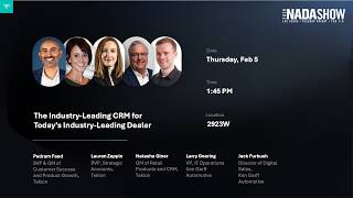 The Industry-Leading CRM for Today’s Industry-Leading Dealer