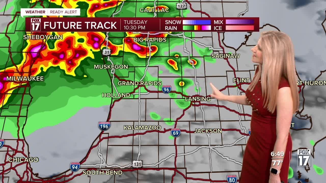 Tuesday Late PM Forecast: Severe storms likely overnight - YouTube