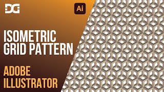 Isometric 3D Pattern in #Illustrator.
