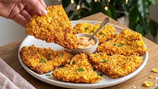 Super Crunchy & Fast! Easy Dinner Recipe When You Don't Know What to Cook. Quick & Delicious.