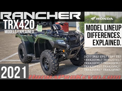 Video: Zijn alle Honda Rancher 4x4?