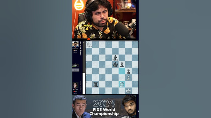 HE SEES IT!!! GUKESH THE WORLD CHAMP!!