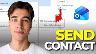 How to Send Contact and Distribution Groups Through Outlook Email 2026 | Step By Step