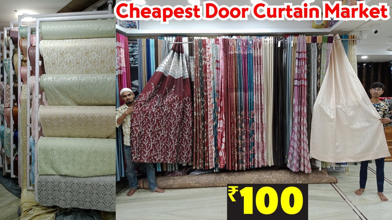 Hyderabad Wholesale, Retail Door Curtains AS Handlooms Charminar