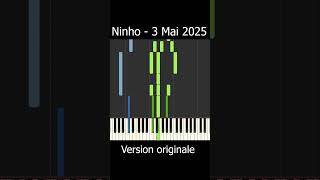 NINHO - 3 MAI 2025 | PIANO TUTORIEL