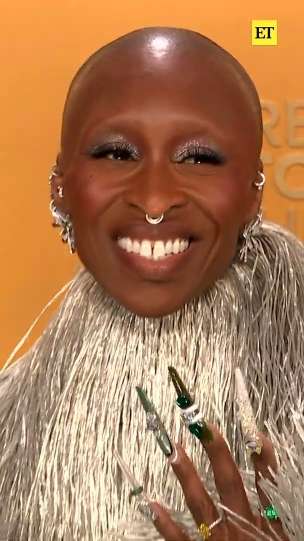 Cynthia Erivo is THAT girl at the #SAGAwards #cynthiaerivo #wicked #shorts