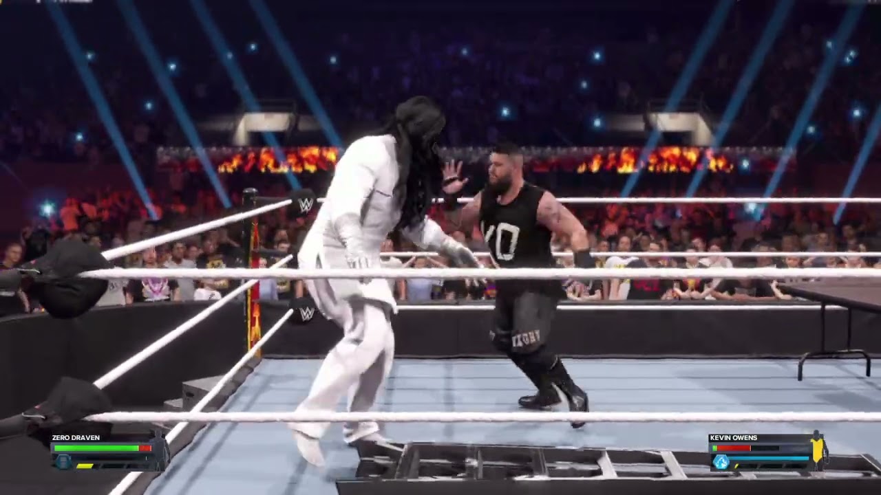 Zero Draven Vs. Kevin Owens III: MyRise | WWE 2K24