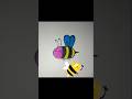 Bee drawing how to draw bee easy Bee Drawing Step by Step for Kids Simple and Cute Bee for Beginners
